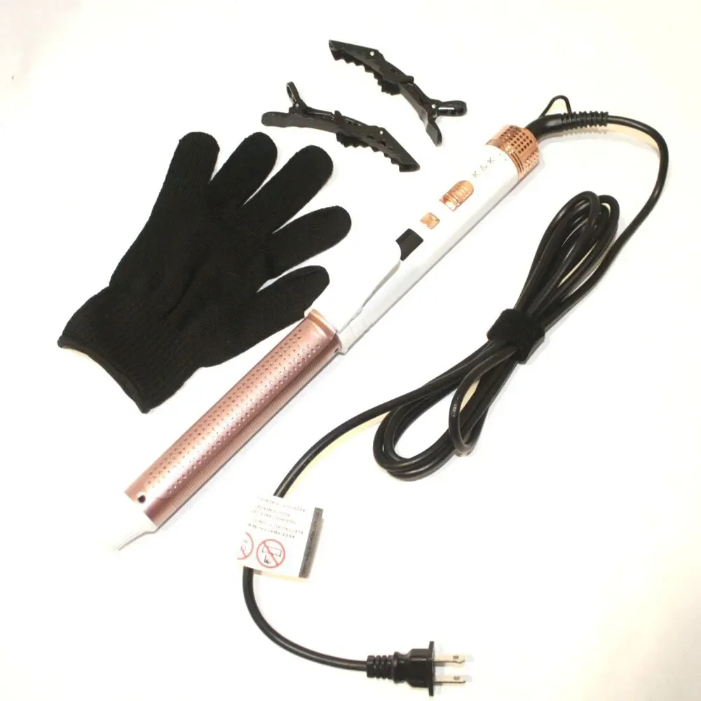 K&K Professional Infrared 28mm Ceramic Curling Iron 450F 80W QY-2038